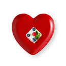 Axyaa Love Heart Ceramic Plate Breakfast Bowl Set Kitchenware