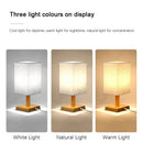 Axyaa LED Table Lamp: Chinese Style Dimmable USB Night Light for Bedroom