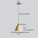 Axyaa Terrazzo Wood LED Pendant Light for stylish décor in any space.