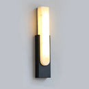 Axyaa Gold Marble LED Wall Sconce for Elegant Home Décor.