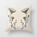 Axyaa Plant Pattern Pillowcase 45*45cm for Home Office Decor