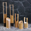 Axya Bamboo Tube Jug Seafood Plate Postural Platter Onigiri Bento Tattoo Sushi Ornaments