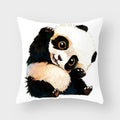 Axyaa Cute Animal Print Cushion Cover 45x45cm for Home Sofa Décor
