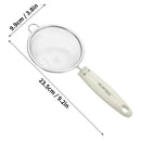 Axyaa Stainless Steel Flour Sieve Juice Strainer Kitchen Gadget