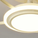 Axyaa Soft LED Ceiling Lights for Home Decor - Modern Minimalist Warm Lighting