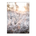 Snow House Nordic Canvas Wall Art by Axyaa for Living Room Decor