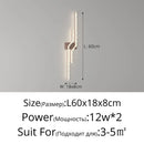 Axyaa Modern Crystal LED Wall Lamp for Bedside TV Backdrop, Hallway, Staircase Lighting