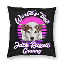 Axyaa Jack Russell Terrier Nordic Pillowcase for Stylish Living Room Decor