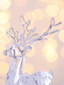Axyaa Deer Ornament: Acrylic Figurine Sculpture for Christmas Decor