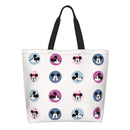 Axyaa Mickey Mouse Head Shoulder Bag - Large Capacity Stylish Women's Shopping Bag