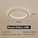 Axyaa LED Ceiling Lamp Dimmable Iron Living Room Bedroom Lighting Luminaire