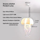 Axyaa French Silk Chandelier | Creative Jellyfish LED Pendant Light