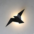 Axyaa Nordic Iron Bird Wall Lamp for Home Decor and Lighting
