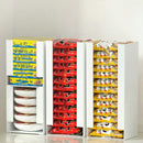 Axyaa Kitchen Instant Noodle & Tissue Storage Box: Multi-functional Desktop Shelf