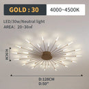 Axyaa LED Ceiling Chandelier for Home Living Room Bedroom Kitchen Dining Decor