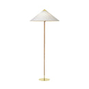 Axyaa Bamboo Floor Lamp: Nordic Style LED Iron Art Standing Fixture for Living Room & Bedroom