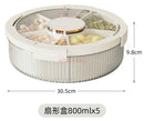 Axyaa Divided Sealed Storage Box for Fruits, Candy, and Snacks