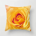 Rose Flowers Cushion Cover 45x45cm Nordic Style Home Decor Throw Pillow Axyaa