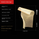 Axyaa Acrylic Floor Lamp LED Light Art Book Styling Postmodern Design
