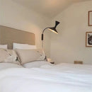 Axyaa Adjustable Industrial Wall Lamp | Creative Nordic Design for Bedroom and Study