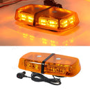 Axyaa LED Roof Top Strobe Light Beacon for Car Truck Snow Plow