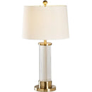 Axyaa Crystal Desk Lamp LED Lights Minimalist Designer Bedroom Table Decor