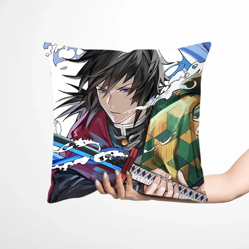 Demon Slayer Kimetsu no Yaiba Pillowcase for Kids Bedroom Decor by Axyaa