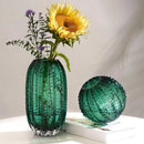 Axyaa Nordic Modern Cactus Glass Vase for High-End Home Decor