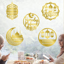 Muslim Eid Stickers Set for Festive Decor- Axyaa Islamic Eid Al Adha Lantern Moon Theme
