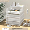 Axyaa Metal Multi-Layer File Rack Storage Box for Office Data Sorting