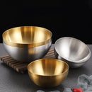 Axyaa Stainless Steel Fruit Salad Bowl Soup Noodles Mixing Container Kitchen Tableware