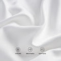 Axyaa Luxury Bamboo Fiber Duvet Cover Set with Pillowcase - Hot Sleeper Bedding