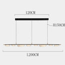 Axyaa Modern LED Chandeliers for Dining Room - Indoor Pendant Lighting