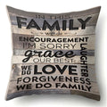 Axyaa Nordic Pillowcase Set - Simple Letter Design for Home, Hotel, Car Decoration