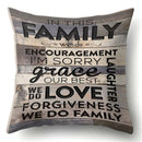 Axyaa Nordic Pillowcase Set - Simple Letter Design for Home, Hotel, Car Decoration