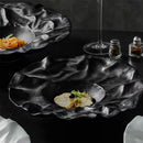 Axyaa Deep Plate: Creative Western & Japanese Ceramic Tableware for Artistic Hotel Dining