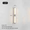 Axyaa Minimalist Long Wall Lamp for Modern Living Spaces