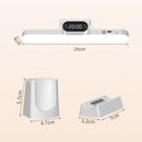 Axyaa Magnetic LED Desk Lamp, Rechargeable Hanging Clock Night Light