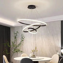 Axyaa Adjustable Pendant Chandelier for Modern Dining Table - LED Ceiling Light