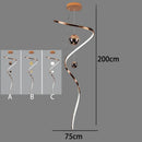Axyaa Modern Light Luxury Staircase and Living Room Pendant Lights