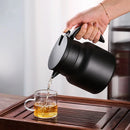 Axya Stainless Steel Stewed Teapot with Tea Insulation, Large Capacity Outdoor Tea Kettle