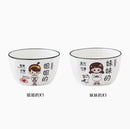 Axyaa Ceramic Parent Child Bowl Set