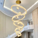 Axyaa Modern Pendant Light LED Chandelier Ceiling Lamp for Indoor Dining Room