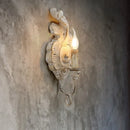 Axyaa Retro Resin Wall Lamp | French Style Candle Wall Light for Living Room