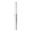 Axyaa Stainless Steel Chinese Chopsticks Set for Sushi and Fast Food