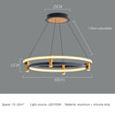 Axyaa Nordic LED Chandelier Pendant Light for Home Decor
