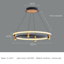Axyaa Nordic LED Chandelier Ceiling Light for Living Room Dining Kitchen Island