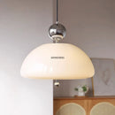 Axyaa LED Glass Chandelier for Bedroom Dining Room Table Lighting Fixture