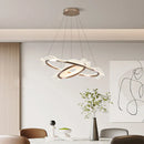 Axyaa Modern Pendant Light Chandeliers for Living Room Staircase LED Hanging Lamps