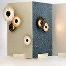 Axyaa Ginger Round Wall Lamp - Nordic Design for Bedroom, Office, or Aisle